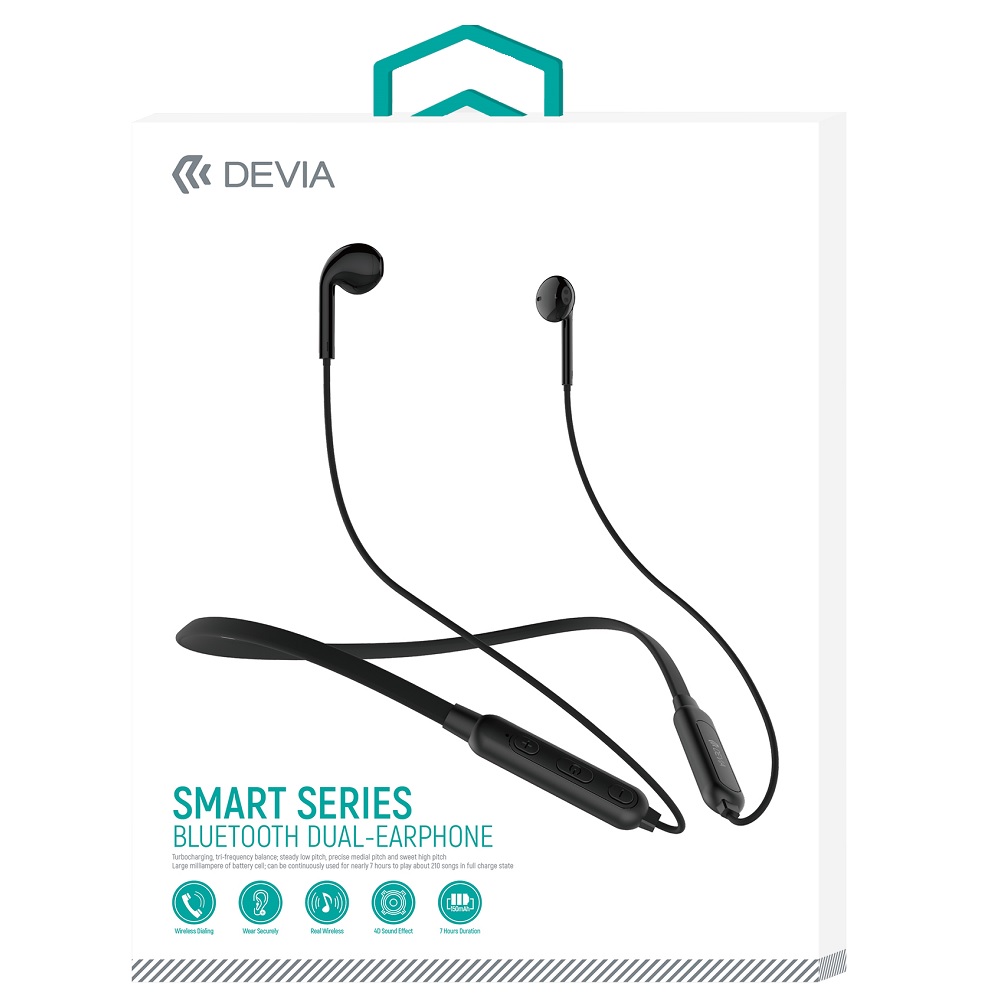 �Devia s�uchawki bluetooth Smart Neck czarne / 5