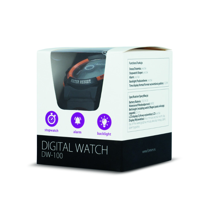 Zegarek cyfrowy Forever DW-100 / 5