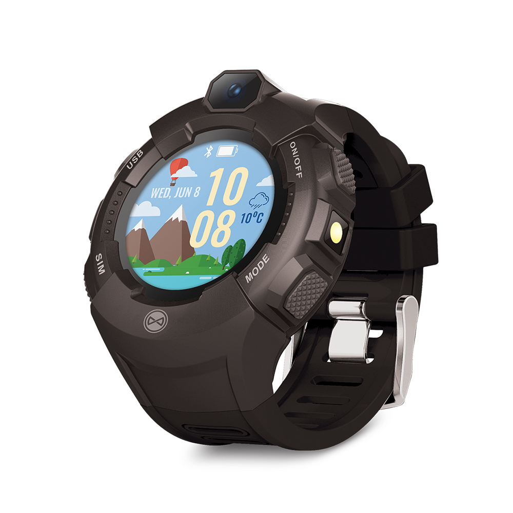 Zegarek GPS WiFi kids Forever Care Me KW-400 grafitowy / 2