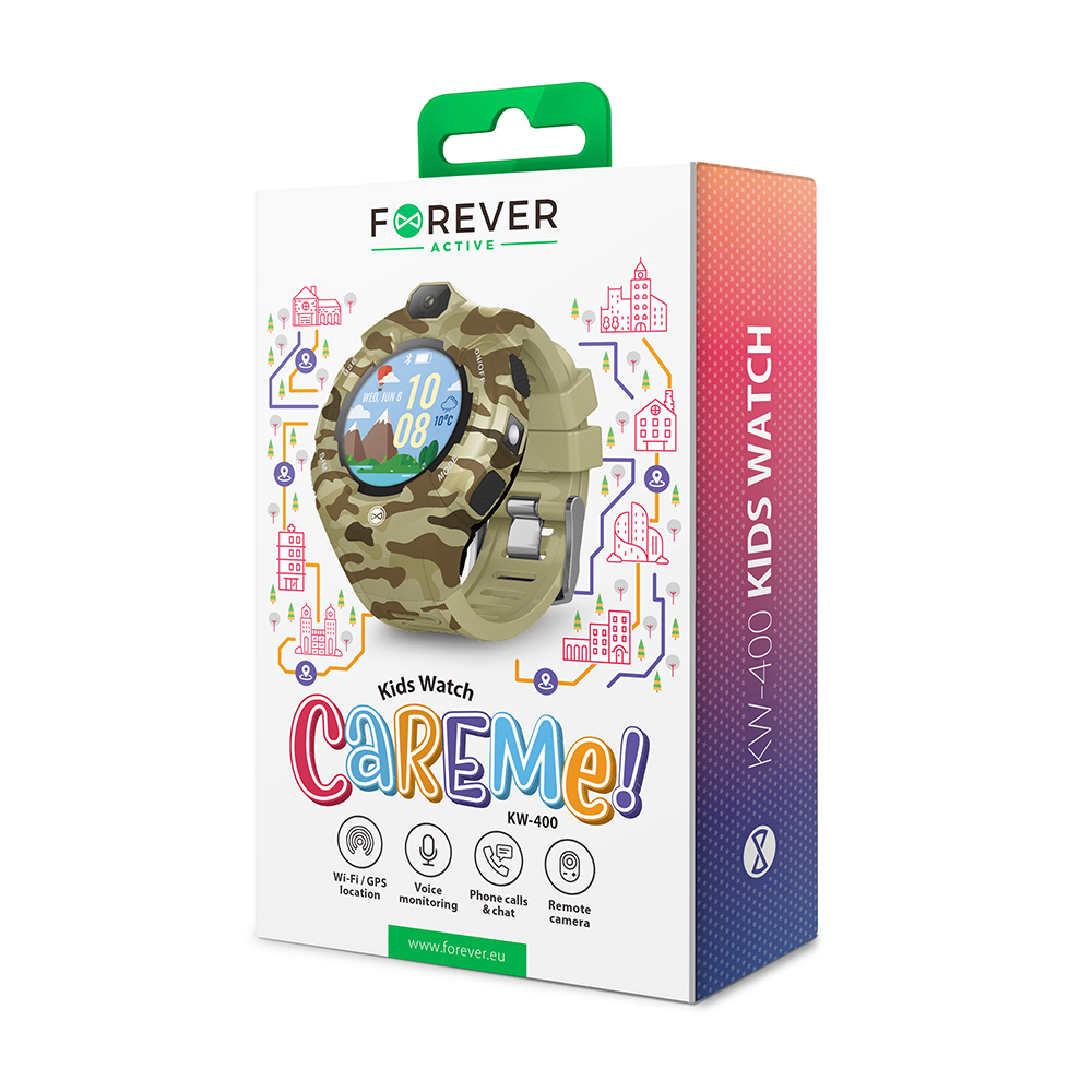 Zegarek GPS WiFi kids Forever Care Me KW-400 moro / 5
