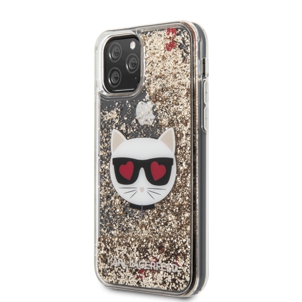  z�ote hard case Glitter Choupette Apple iPhone 11 Pro Max / 2