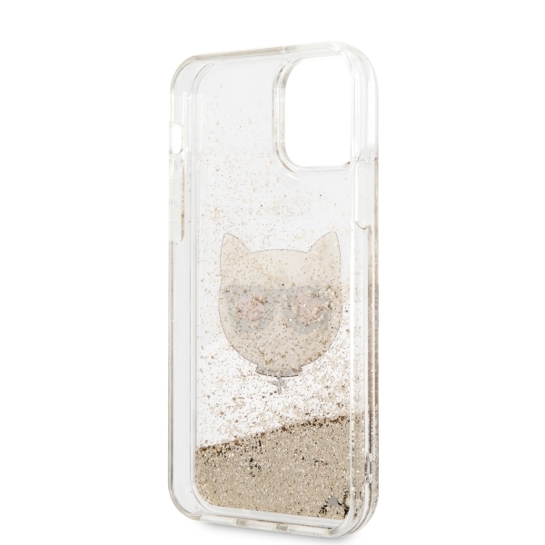  z�ote hard case Glitter Choupette Apple iPhone 12 Pro Max (6.7 cali) / 6