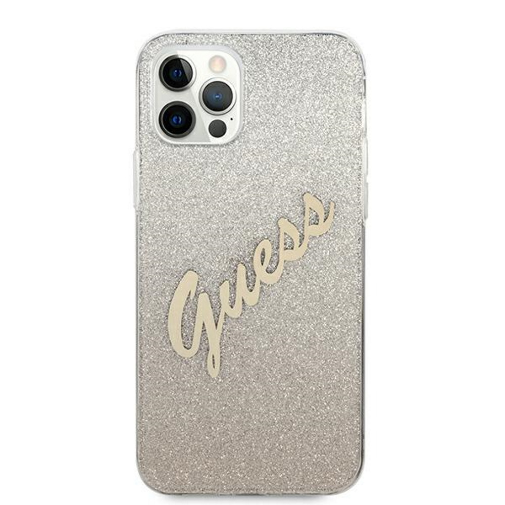  z�ote hard case Glitter Gradient Script Apple iPhone 12 Pro (6.1 cali) / 3