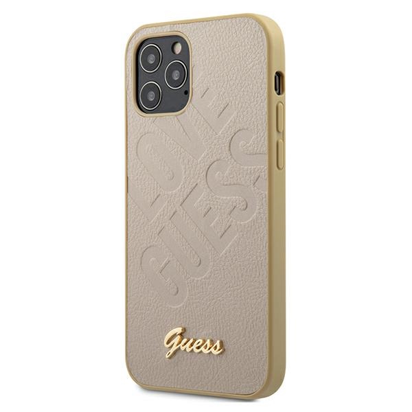  z�ote hard case Iridescent Love Script Gold Logo Apple iPhone 12 Pro Max (6.7 cali)