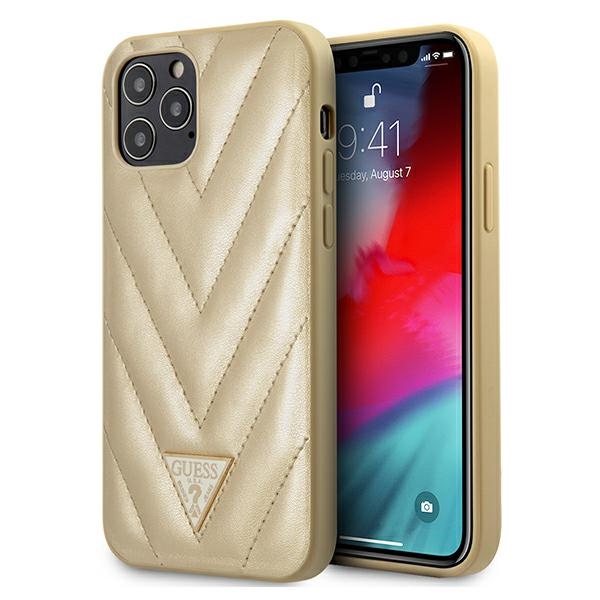  z�ote hard case V-Quilted Collection Apple iPhone 12 Pro Max (6.7 cali)