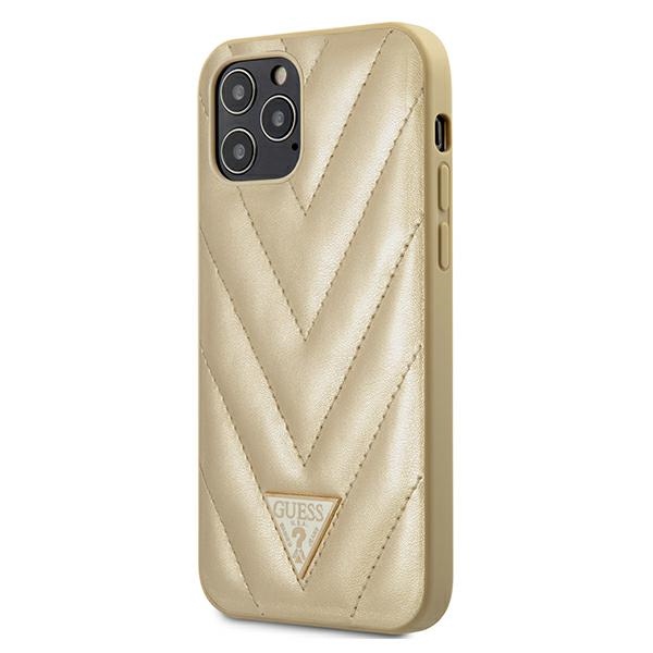 z�ote hard case V-Quilted Collection Apple iPhone 12 Pro Max (6.7 cali) / 2