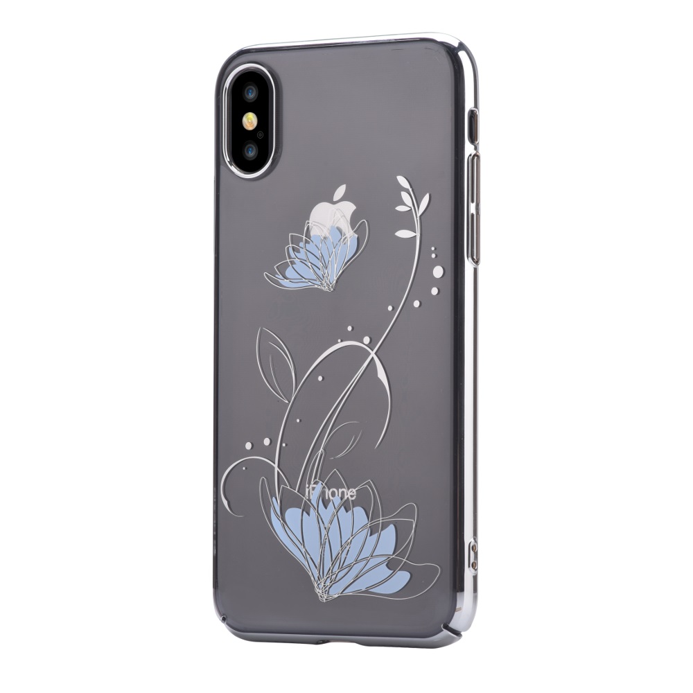 Nak�adka DEVIA Lotus iPhone X/ iPhone XS silver Apple iPhone X