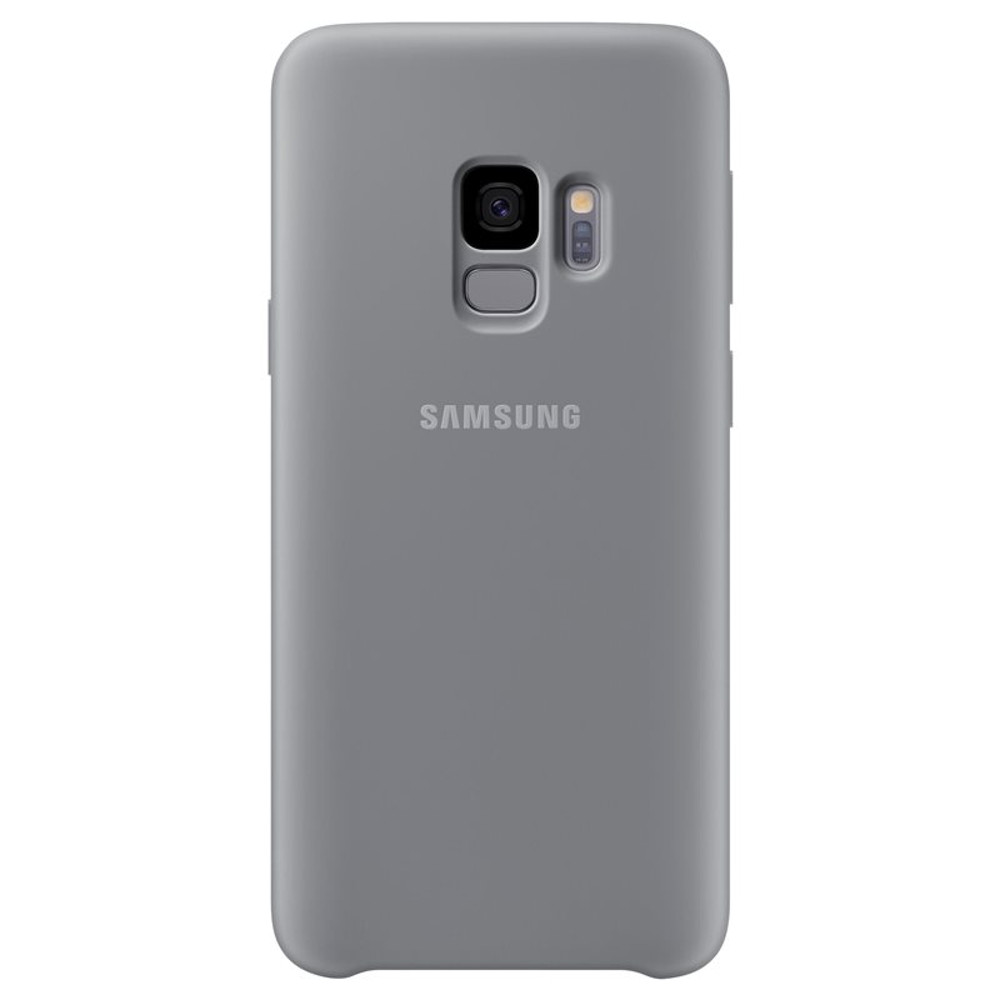 Samsung etui Silicone Cover szare Samsung Galaxy S9