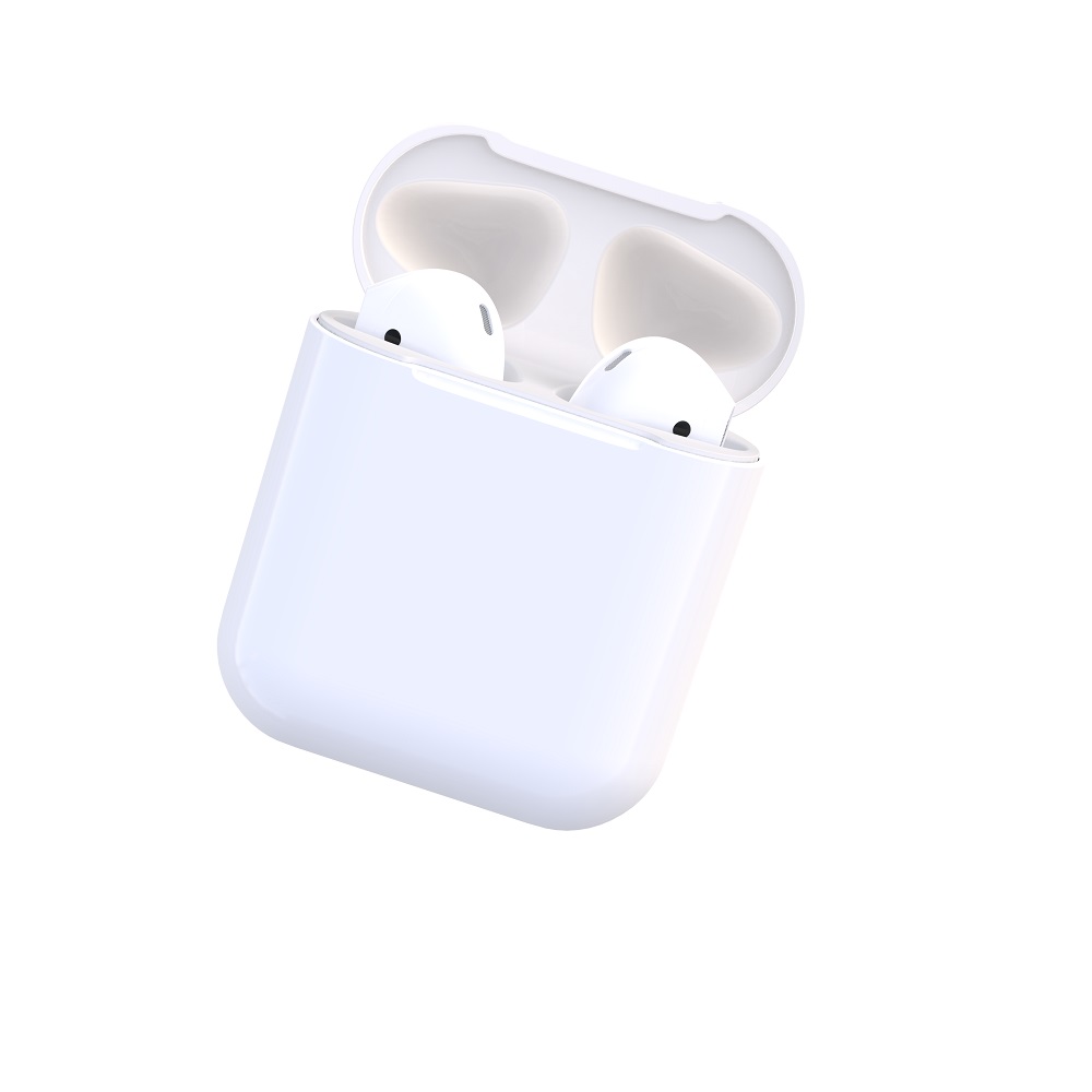 �S�uchawki bluetooth Devia TWS BT5.0 bia�e V5 / 6