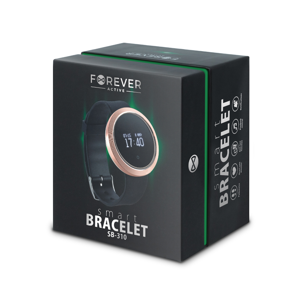 �Smart Bransoletka Forever SB-310 r�owo-z�ota